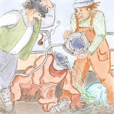 Tauchermeister ist weg